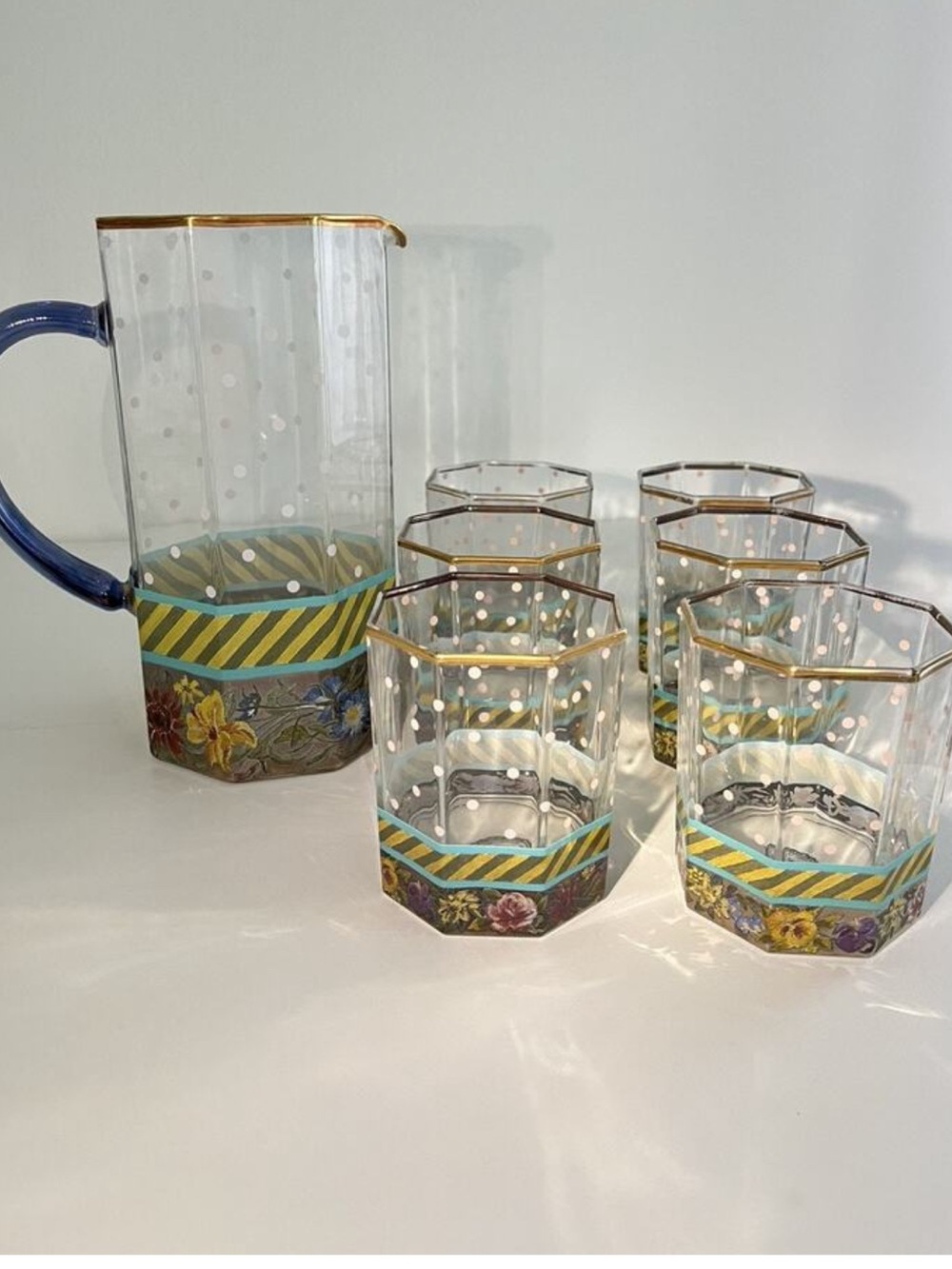 Mackenzie-Child’s Glass Set